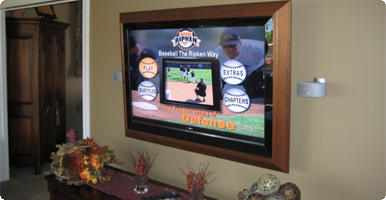 LCD Istalled On-Wall